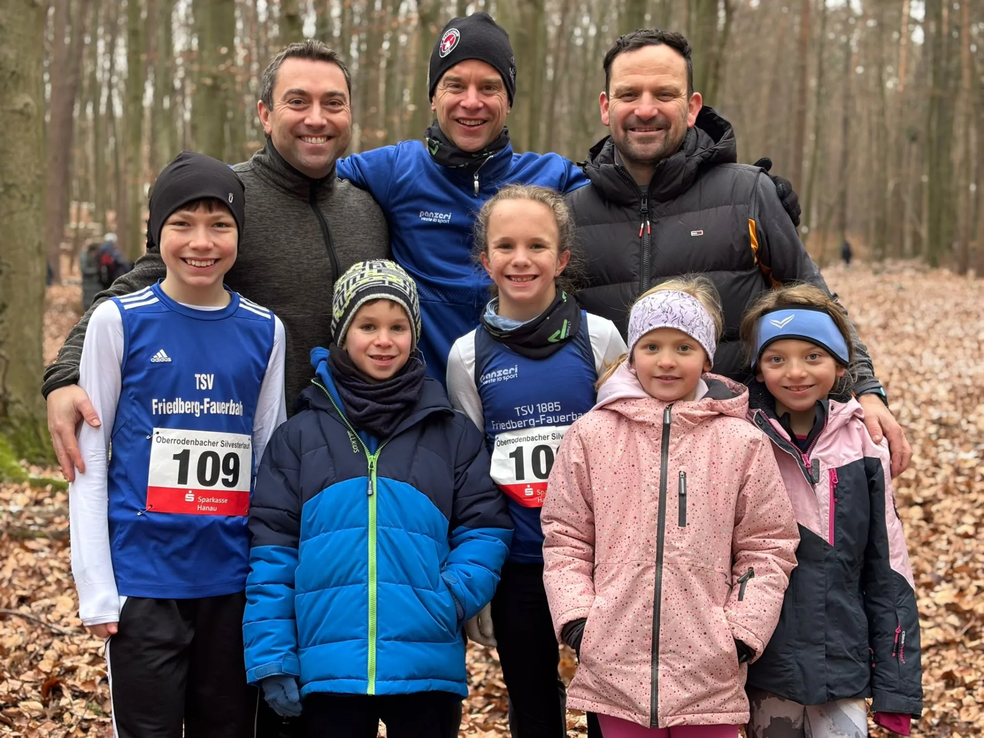 Gruppenbild Silvesterlauf Oberrodenbach
