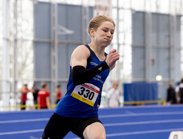 TSV-Sprinter überzeugen bei Hessischen Hallenmeisterschaften in Kalbach