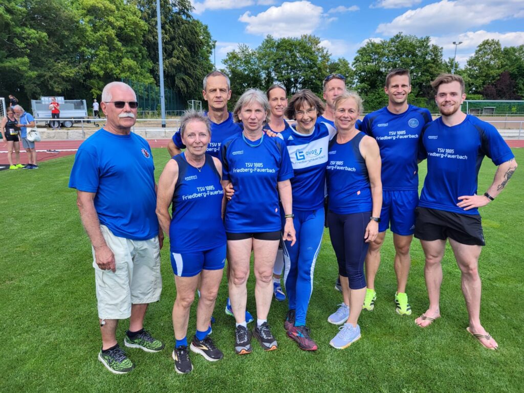 Titelbild - Masters-Team des TSV bei den Hessischen Meisterschaften in Hattersheim