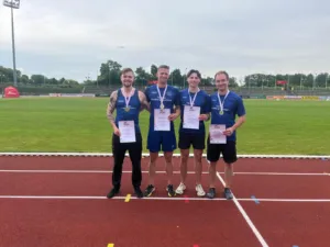 TSV-Sprinter fordern die Elite in Wetzlar – Rang zwei für die 4×100-Meter-Staffel