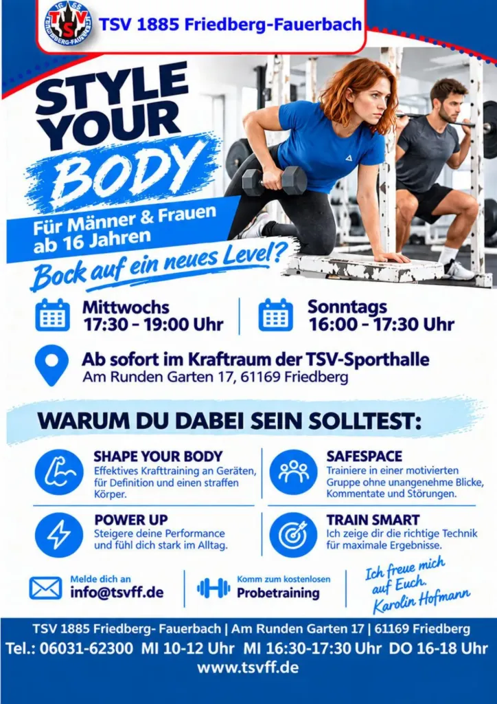 Flyer - Style your Body